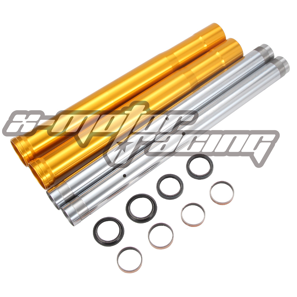 Fork Oil Seal - Front Fork Tubes Set Bushes Oil