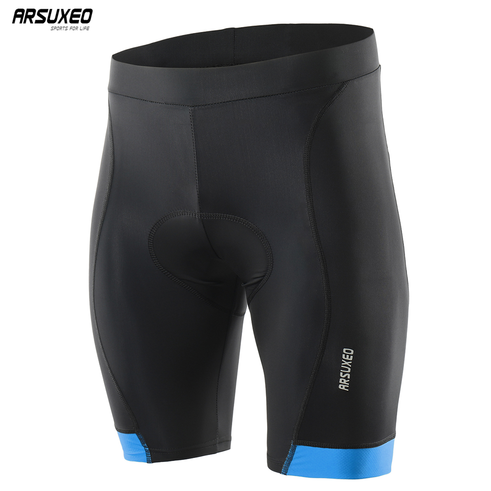 Mountain Biking Shorts Women - ARSUXEO Cycling Shorts 3D Padded Shockproof