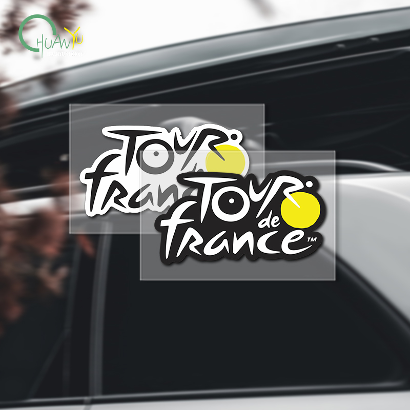 Mountain Biking Quotes - Tour de France logo sticker for