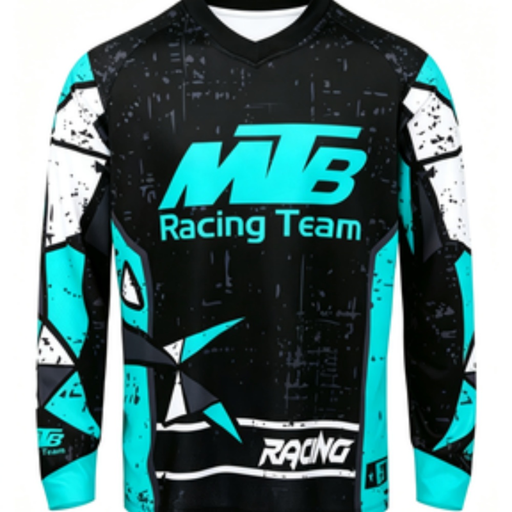 Mountain Biking Shop - Team Long-sleeve Sports Shirt Breathable Quick-dry