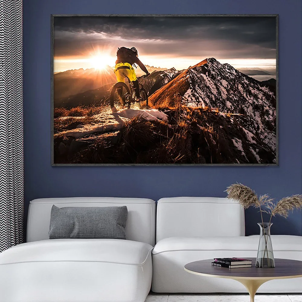 Mountain Biking Movies - SP080 Silk Cloth Wall Poster Mountain