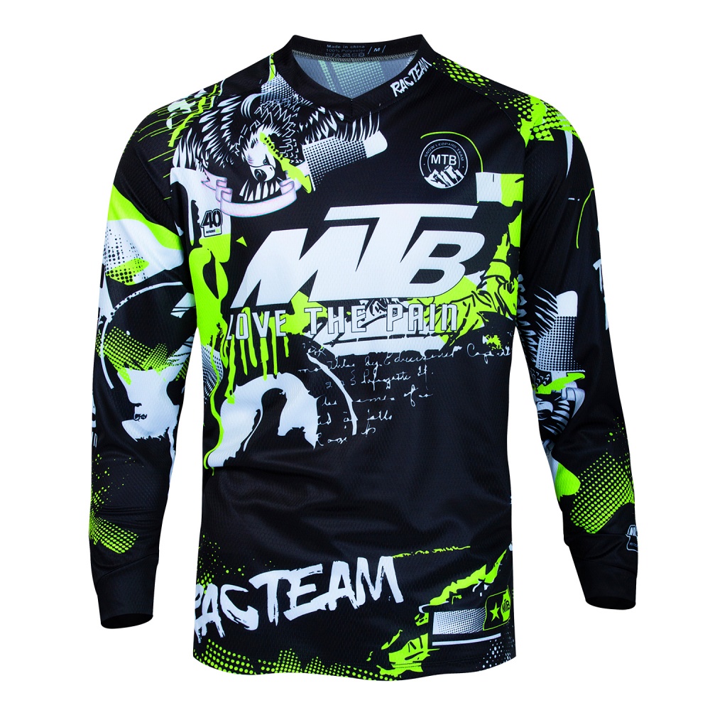Mountain Biking Shop - MTB Mountain Bike Long-Sleeve Cycling Jersey
