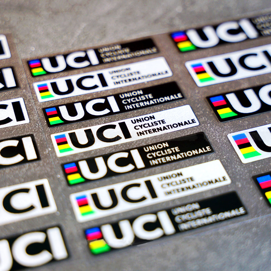Mountain Biking Uci - 1set UCI Union Cycliste Internationale Vinyl