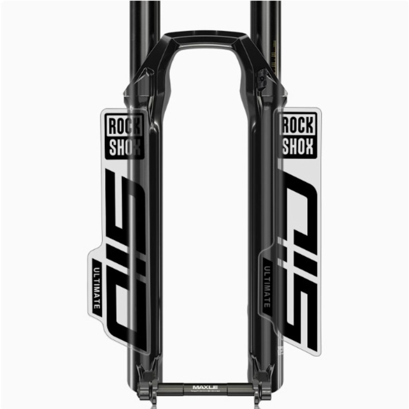 Mountain Biking Quotes - RockShox SID Color Changing Vinyl Stickers