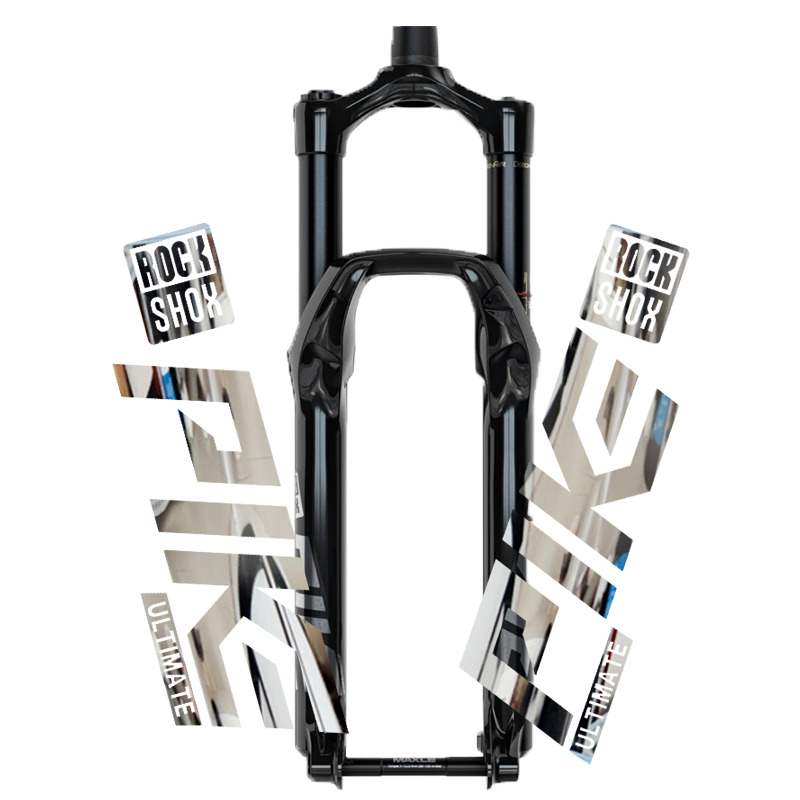Mountain Biking Quotes - READU 2020 Pike Front Fork Sticker