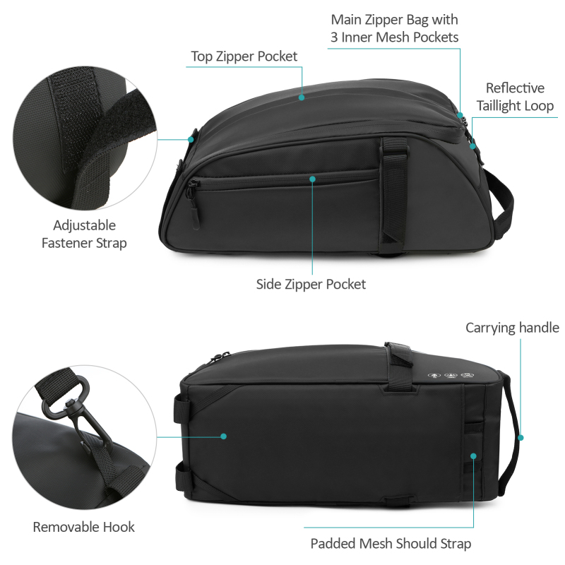Reflective Mountain Bicycle Se - Mountain Biking Fanny Pack 评论和价格