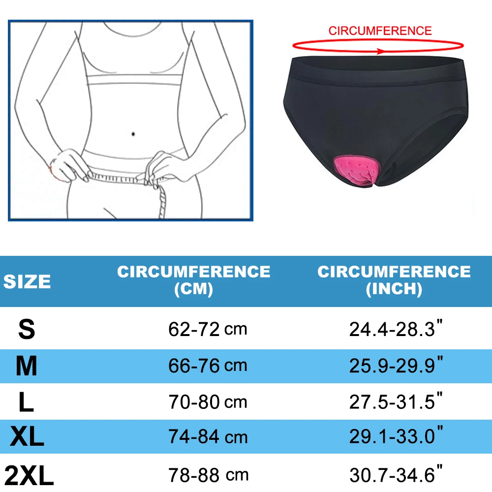 Women Cycling Underwear 3D Pad - Mountain Biking Shorts Women 评论和价格