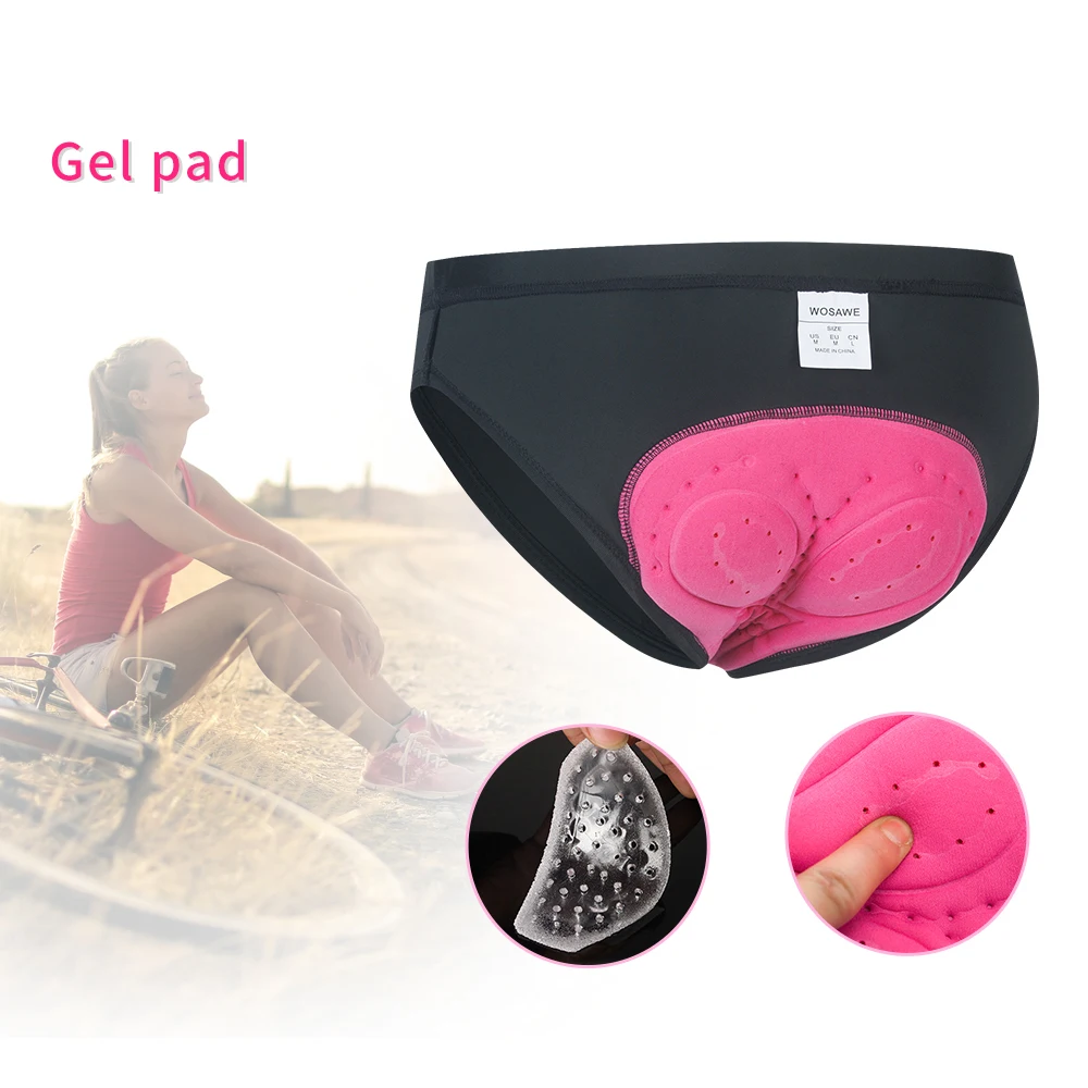 Women Cycling Underwear 3D Pad - Mountain Biking Shorts Women 评论和价格