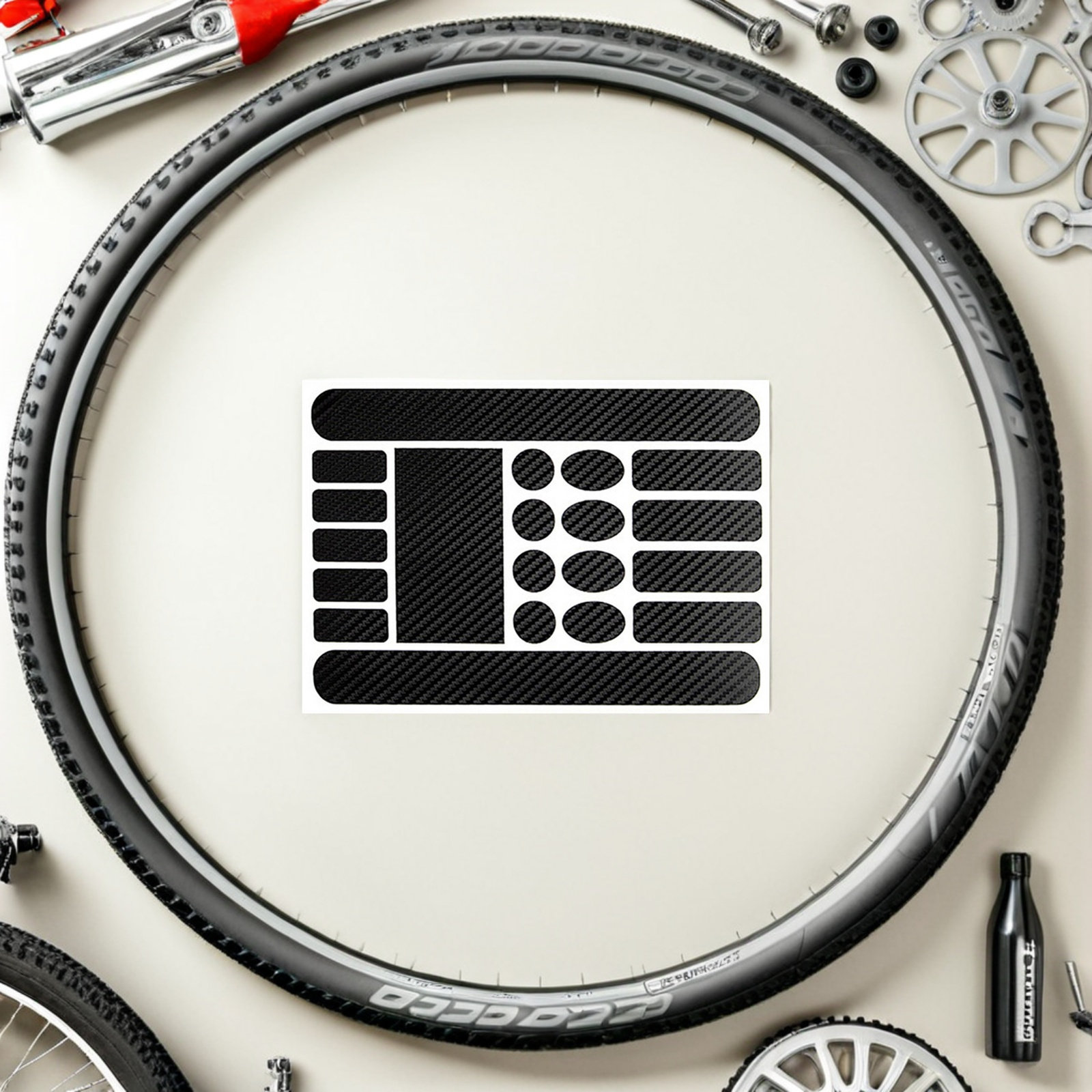 Bicycle Frame Protector Set Ca - Chainstay Protector Wrap 评论和价格