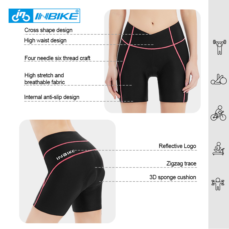 INBIKE Women Cycling Shorts So - Mountain Biking Shorts Women 评论和价格