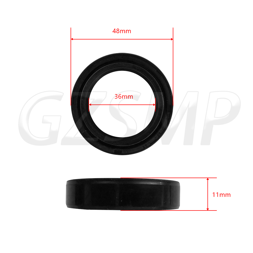 Motorcycle 36x48x11mm Front Fo - Fork Oil Seal 评论和价格