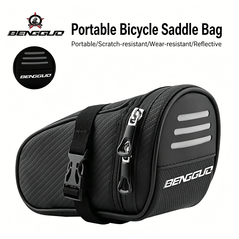 BENGGUO Bicycle Saddle Bag Sma - Mountain Biking Fanny Pack 评论和价格