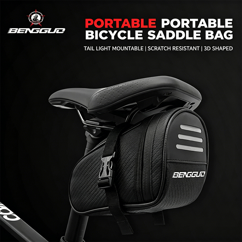 BENGGUO Bicycle Saddle Bag Sma - Mountain Biking Fanny Pack 评论和价格