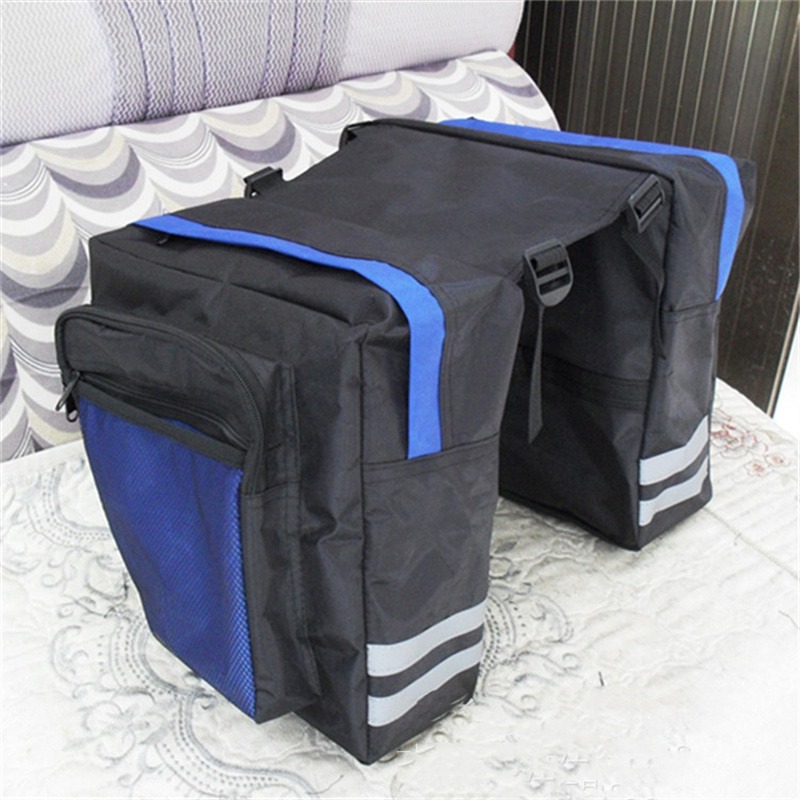 Bike Rear Rack Bag Cycling Dou - Mountain Biking Fanny Pack 评论和价格