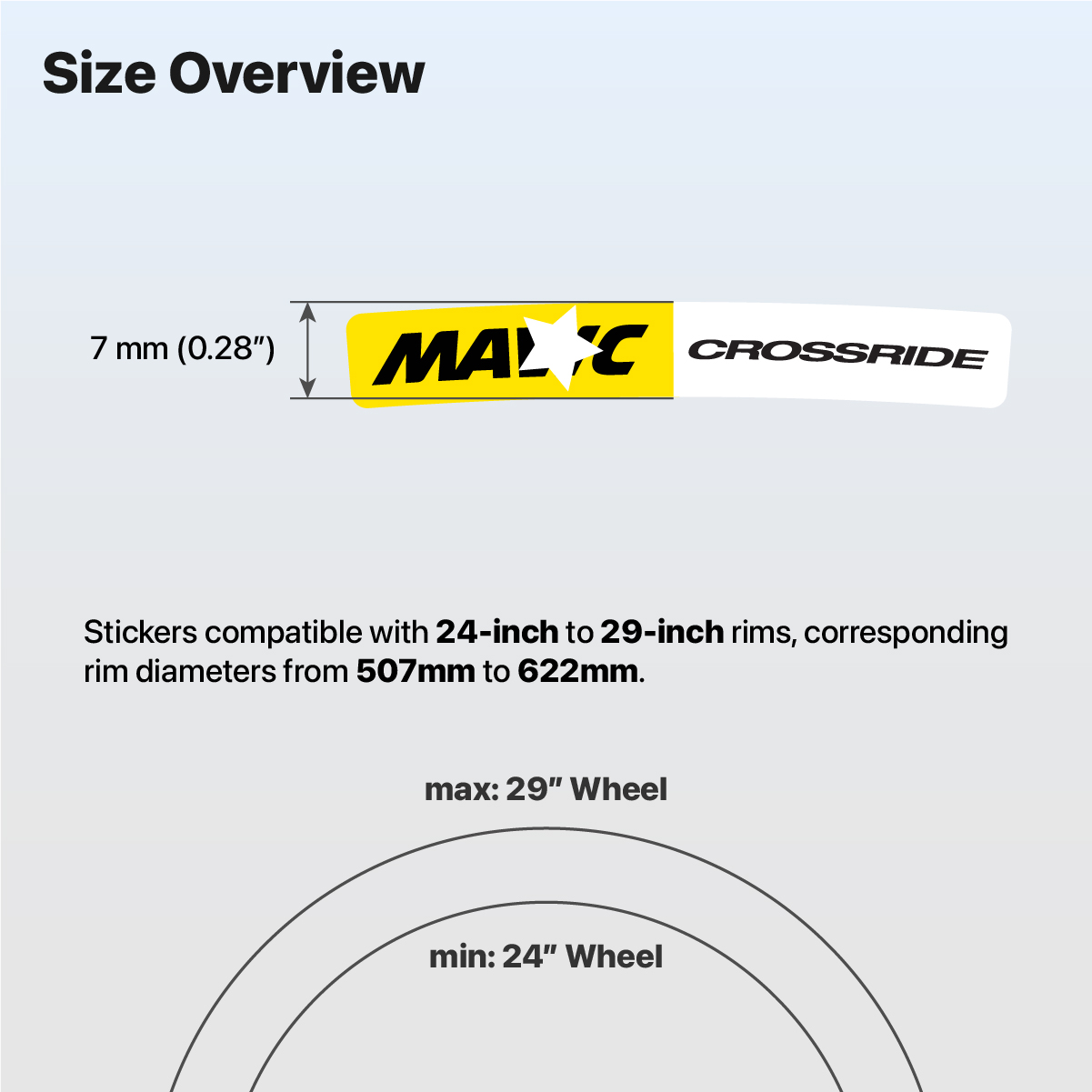 Vismaz Road Bike Wheel Sticker - Mountain Biking Quotes 评论和价格