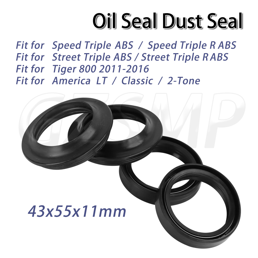 Oil Dust Seal 43X55X11mm Motor - Fork Oil Seal 评论和价格